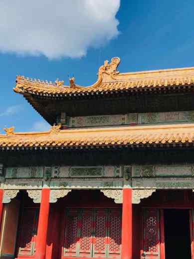 Détail de pavillon - Cité Interdite - Pékin - Chine