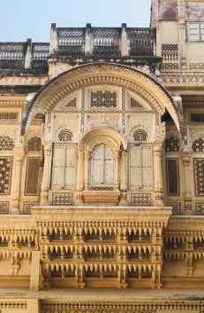 Détail d'une fenêtre -Fort de Jodhpur - Rajasthan - Inde
