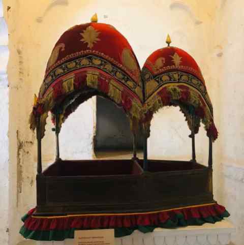 Chaise à éléphant -Fort de Jodhpur - Rajasthan - Inde