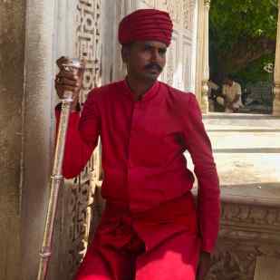Personnel du City Palace -Jaipur - Rajasthan