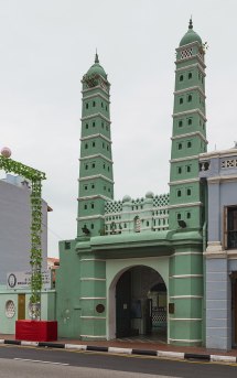 La Mosquée Jamae (photo wikipedia) - Singapour