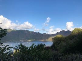 La baie de Teaiohae de retour de la baie Colette - Nuku Hiva - Iles Marquises - Polynésie