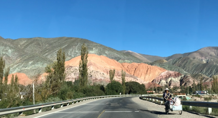 On the road - Quebrada de Humahuaca - Nordeste - Argentine